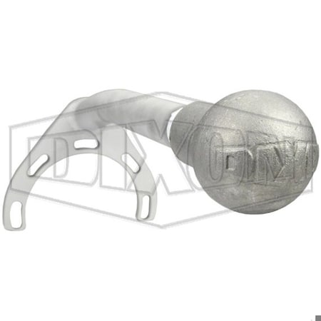 Dixon 4 in TTMA HANDLE KIT - LONG W/BALL HANDLE - TTMAHK-LB